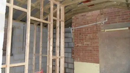 Building work at South View Avenue, Swindon